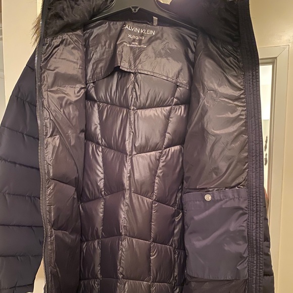 New CALVIN KLEIN 3/4 JACKET - Picture 5 of 5